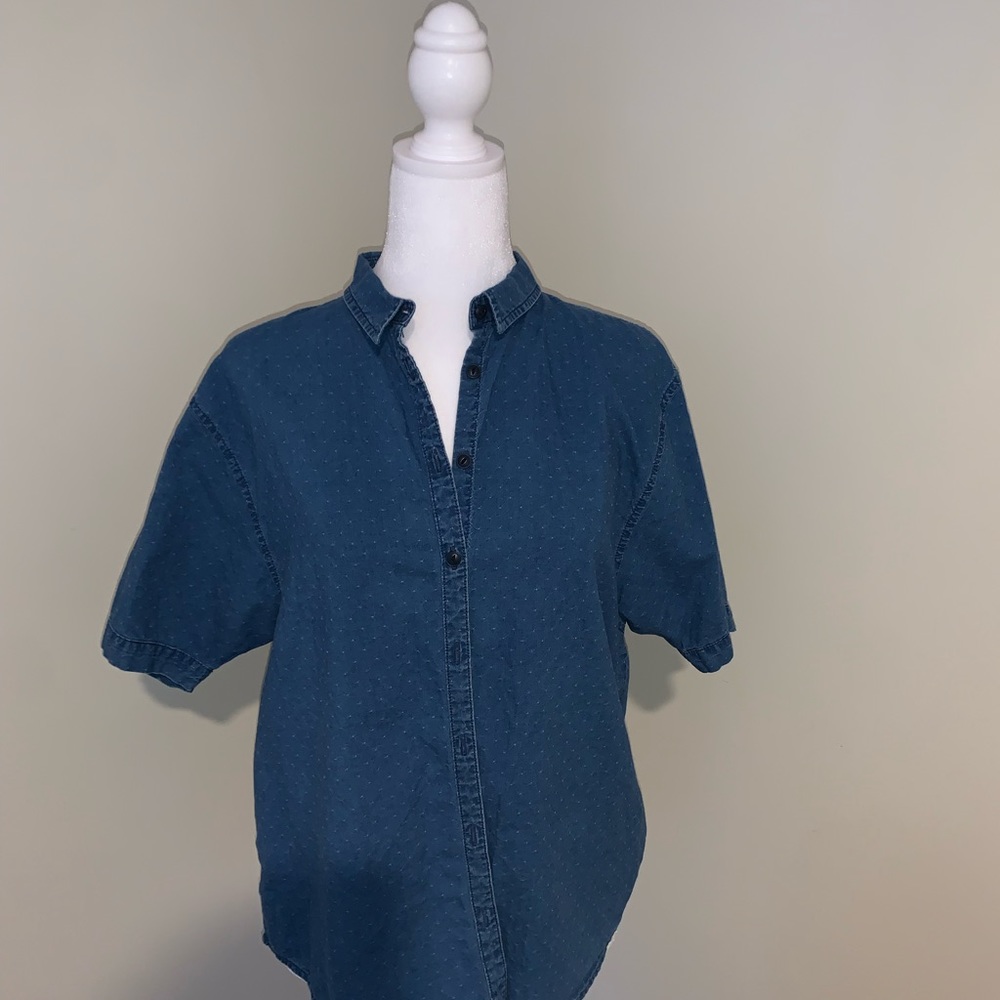 Madewell Chambray Button Down Size Small - image 1